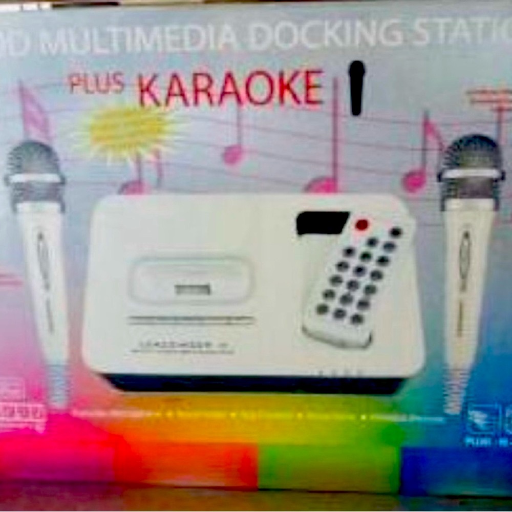 New IPOD Multimedia Docking Station plus Karaoke